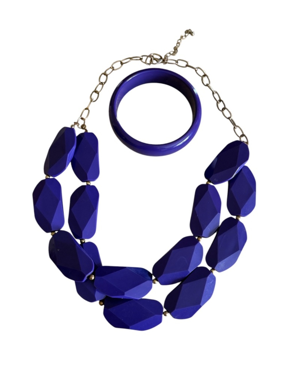 80s vintage chunky jewelry set